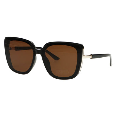 Gafas de sol Spectrum mariposa cristal marrón señoras
