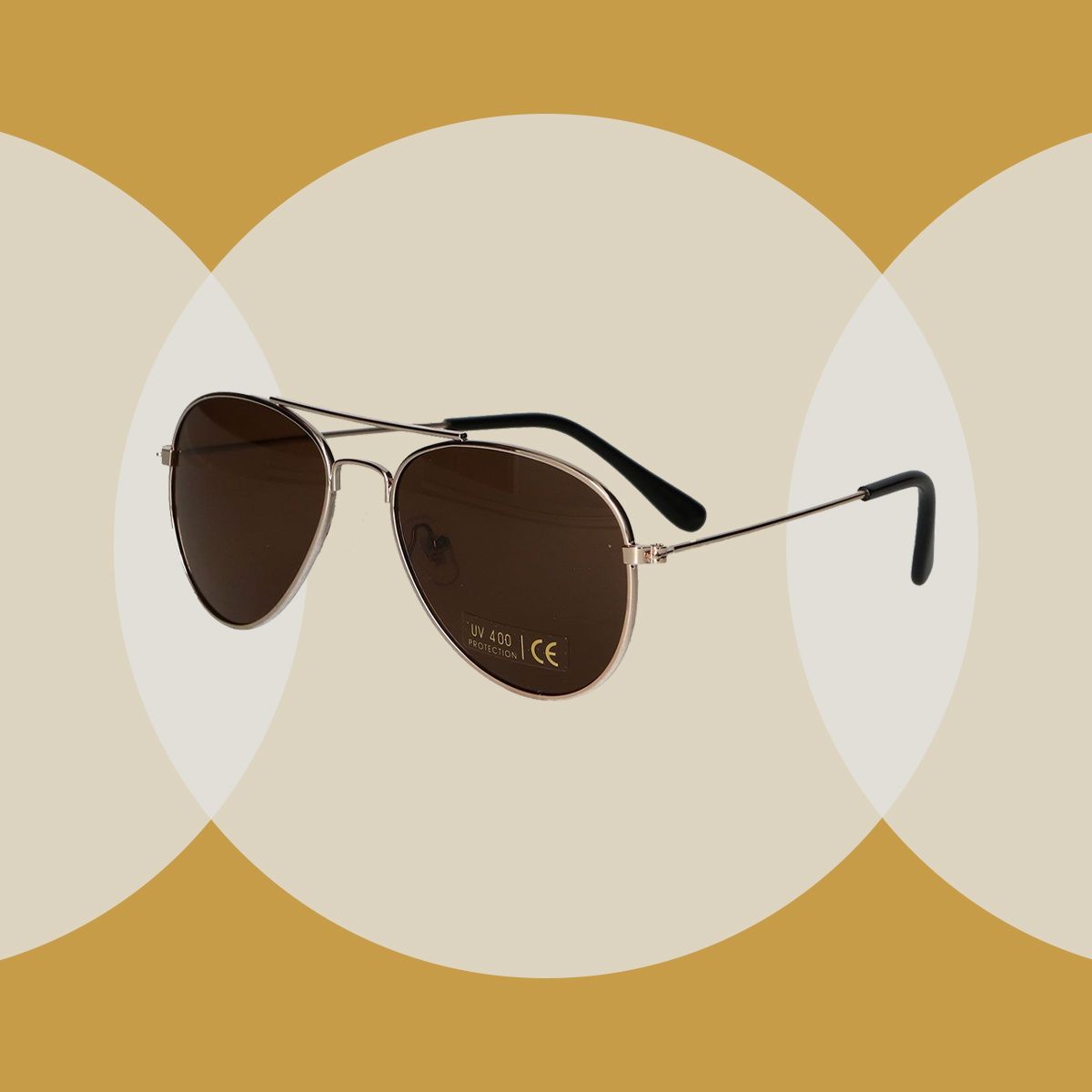 Spectrum Gafas de sol Spectrum Pilot Gold Brown Caballeros