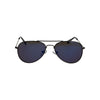 Spectrum zonnebril piloot zwart blauw kids