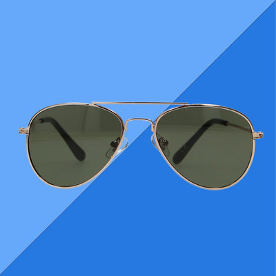 Spectrum Spectrum Gafas de sol Pilot Gold Green Kids