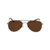 Spectrum Spectrum occhiali da sole pilota oro marrone bambini