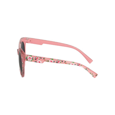 Spectrum zonnebril bloemen roze kids