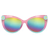 Spectrum zonnebril roze blauw bloemtjes meisjes