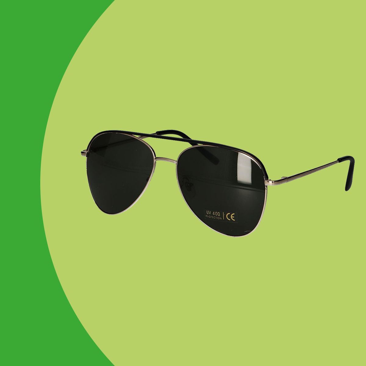 Spectrum Gafas de sol Spectrum Pilot Gold Black Green Gentlemen