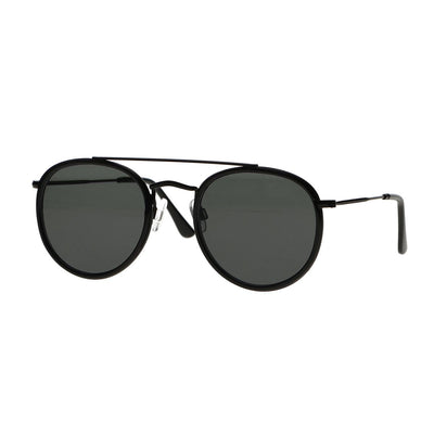 Spectrum Gafas de sol Spectrum Hombres de vidrio negro verde