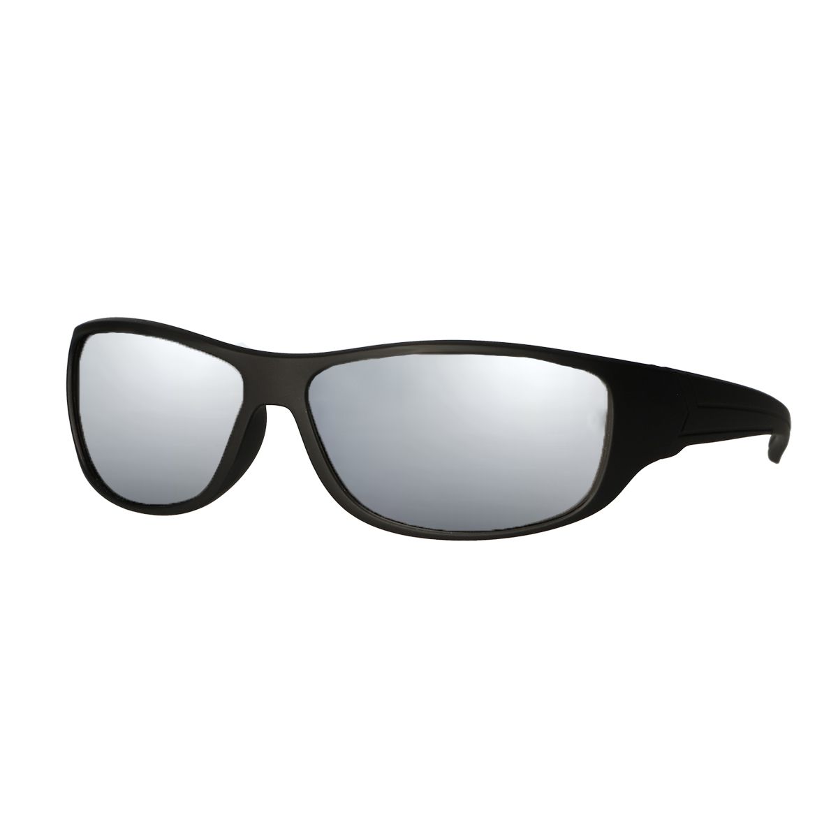 Spectrum Spectrum occhiali da sole Matt Black Silver Glass