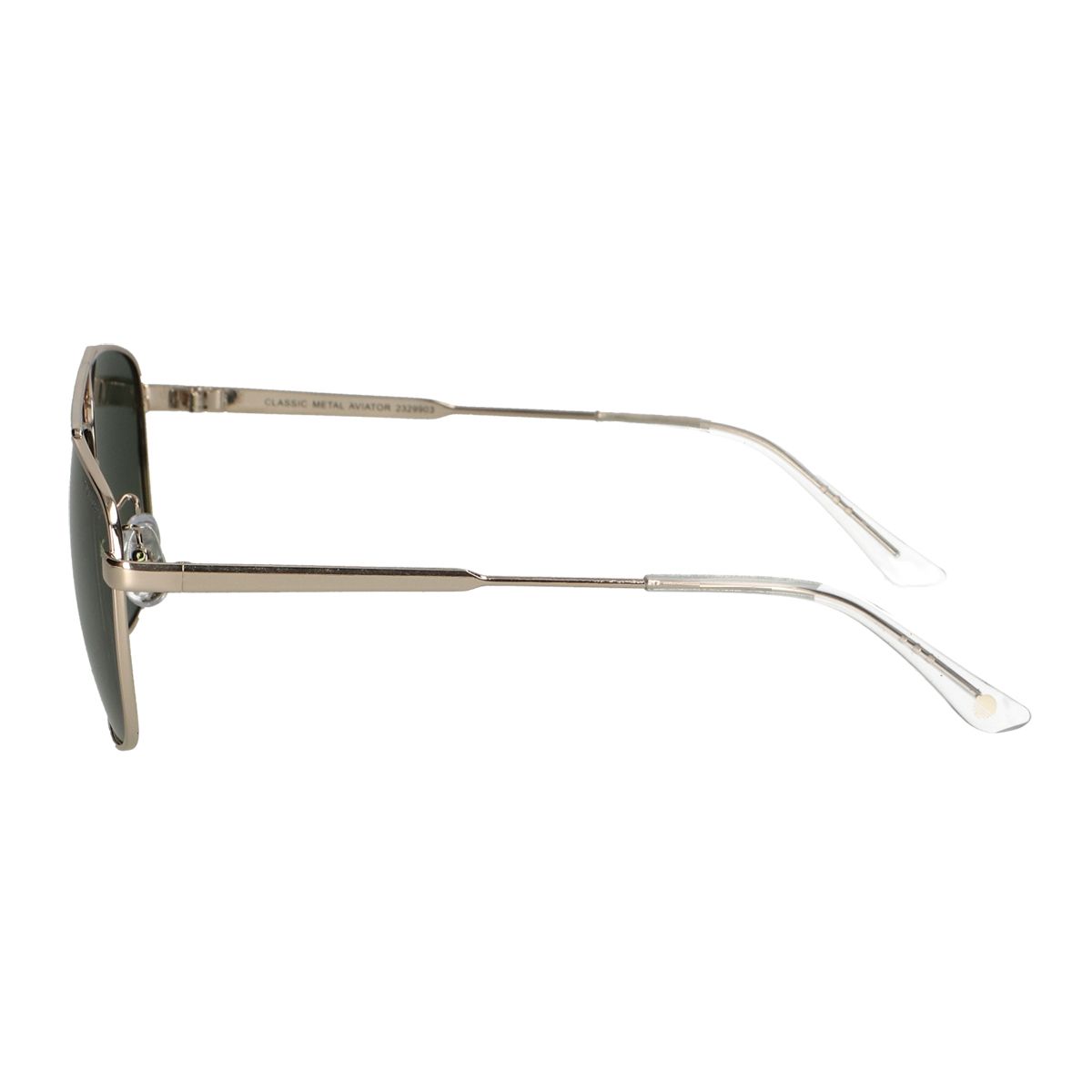 Gafas de sol de espectro hombres en masa de vidrio verde