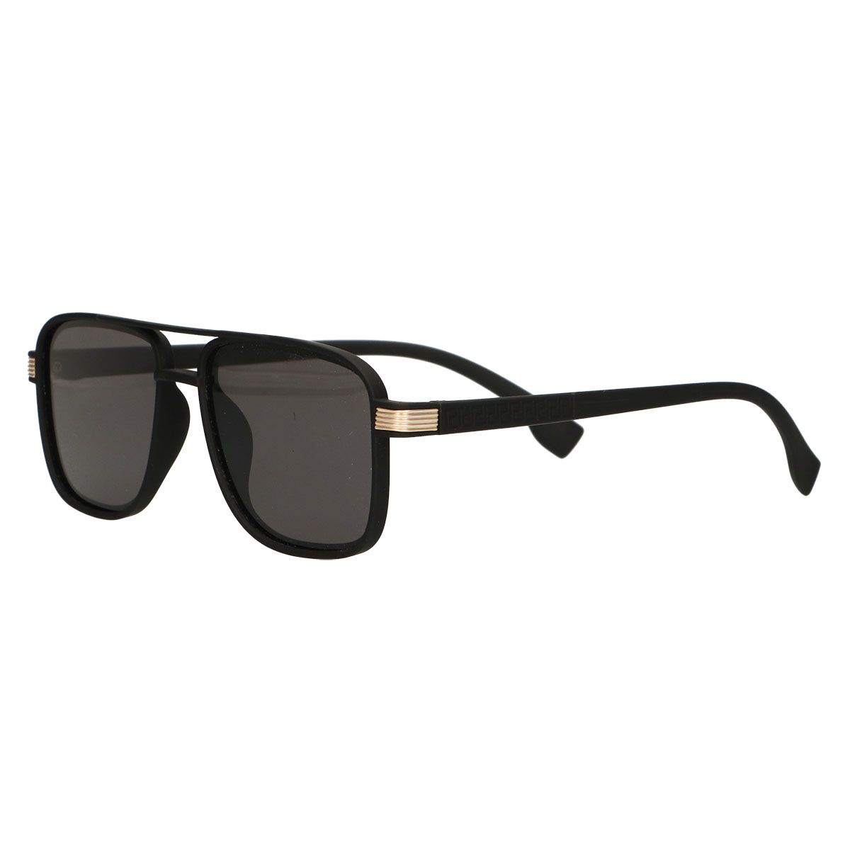 Gafas de sol Spectrum negro rectangular cristal ahumado hombre
