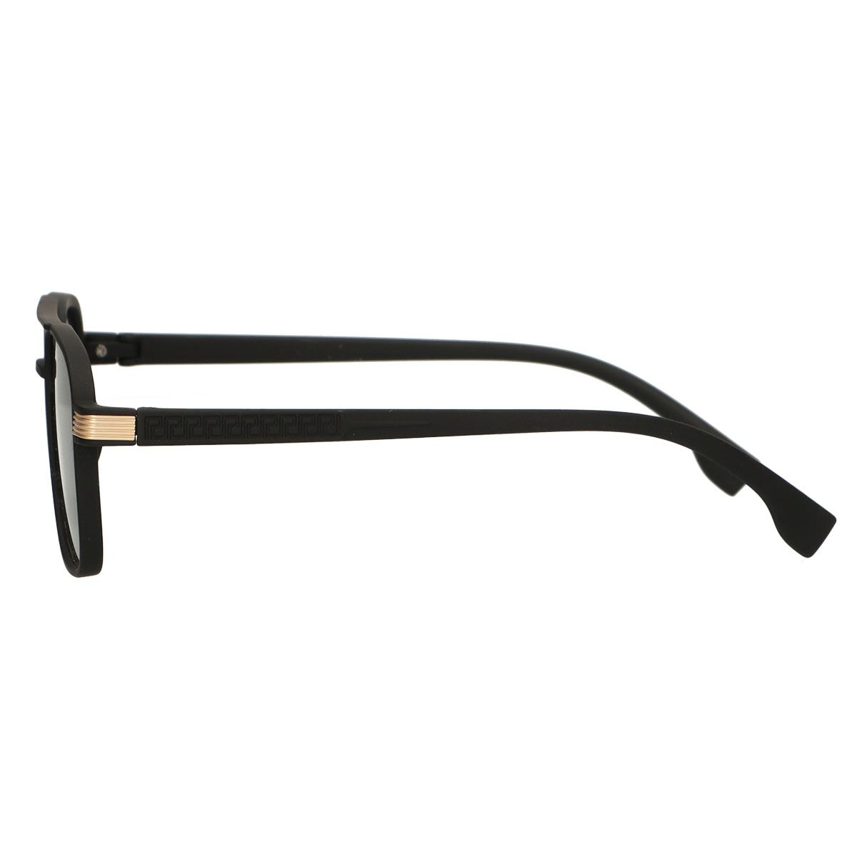 Gafas de sol Spectrum negro rectangular cristal ahumado hombre