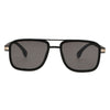 Gafas de sol Spectrum negro rectangular cristal ahumado hombre