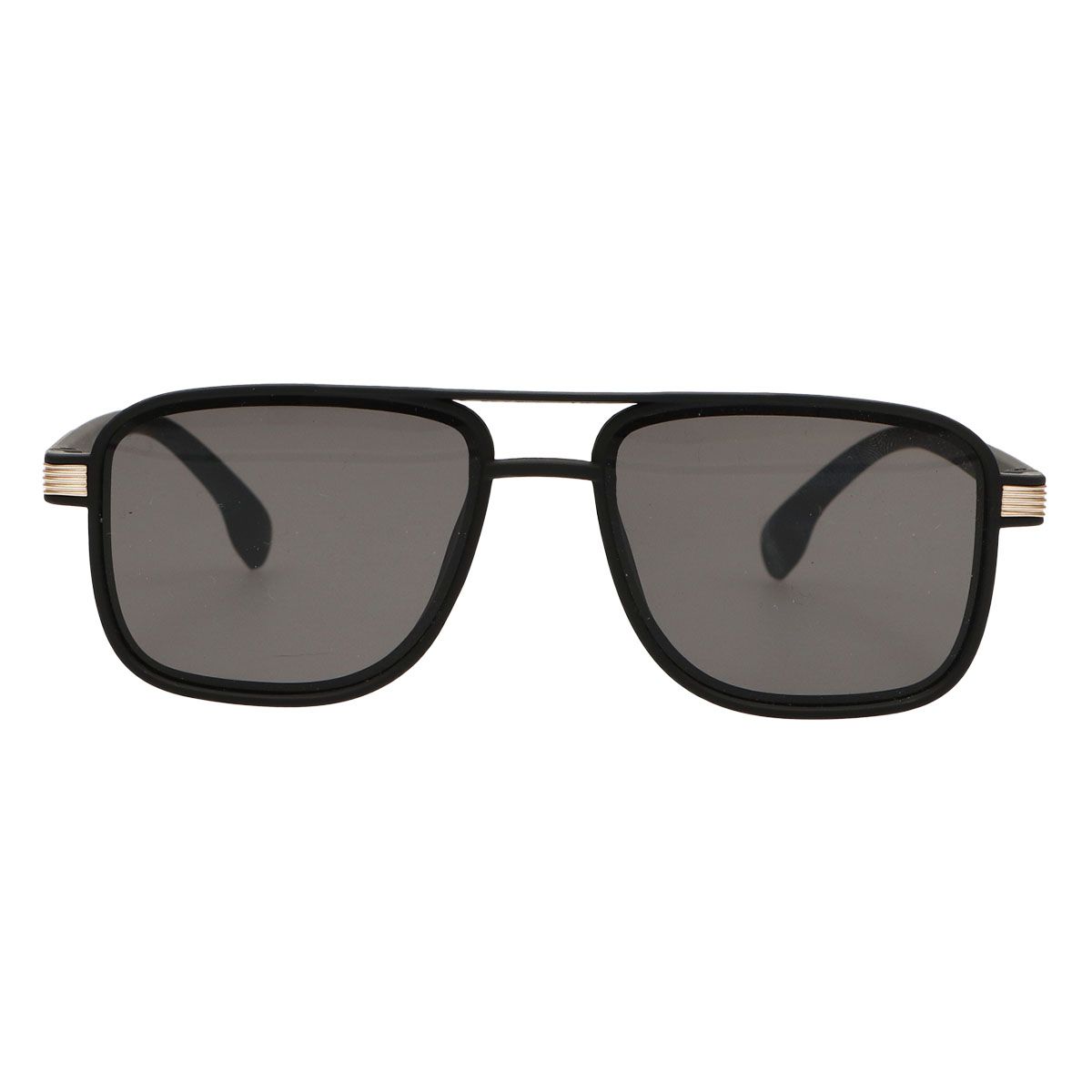 Gafas de sol Spectrum negro rectangular cristal ahumado hombre