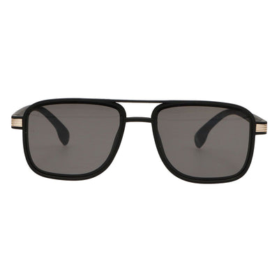 Gafas de sol Spectrum negro rectangular cristal ahumado hombre