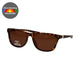 Espectro espectro gafas de sol polarizadas rectángulo tortuga damas marrones