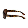 Spectrum polarized zonnebril ovaal tortoise bruin dames