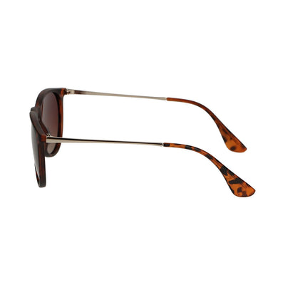 Spectrum Spectrum gafas de sol polariazed alrededor de tortuga dorada damas marrones
