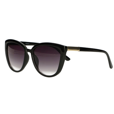 Occhiali da sole polarizzati Spectrum Cate Eye in vetro fumé nero da donna