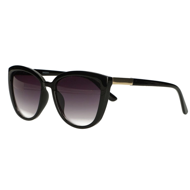 Gafas de sol polarizadas Spectrum cate eye cristal humo negro señoras
