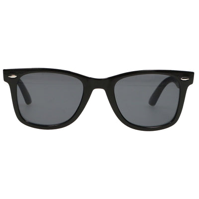 Spectrum polarized sunglasses square black smoke men