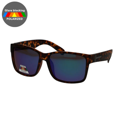 Espectro espectro gafas de sol polarizadas tortuga cuadrada azul unisex
