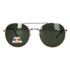 Spectrum polarized zonnebril piloot groen glas unisex