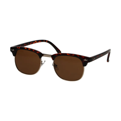 Spectrum Spectrum Sun occhiali da sole Club Square Havana Gold Brown Unisex