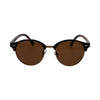 Spectrum zonnebril club rond havana goud bruin unisex