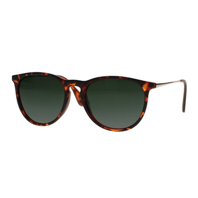 Spectrum Spectrum Gafas de sol Tortoise Gold Green Glass Unisex