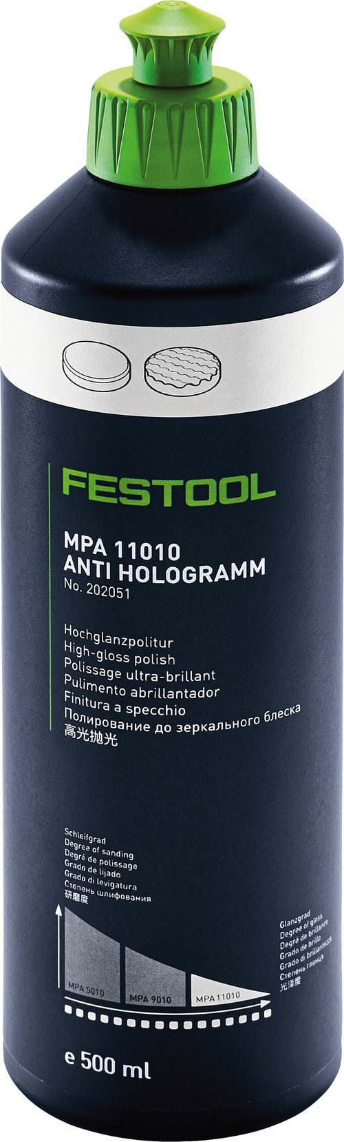 Accesorios Festool material de pulido mpa 11010 wh 0,5l - 202051