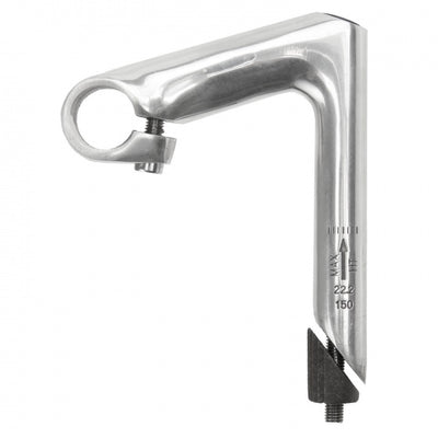 STEM fijado 22.2 150 25.4 mm de plata