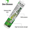 Den braven zwaluw high tack 290ml wit - 11184100