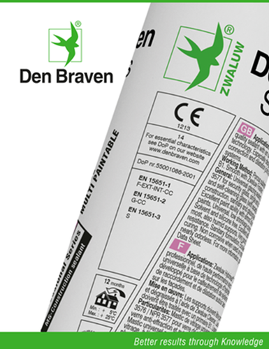 Den braven zwaluw hybriseal 2ps 290ml wit - 10870400 - 10870400