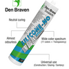 Den braven zwaluw silicone-no + sanitary | 310 ml | wit - 30618904