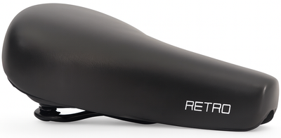 Bicycle Saddle Edge City Retro - Negro (en el mapa)