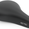 Bicycle Saddle Edge City Retro - Negro (en el mapa)