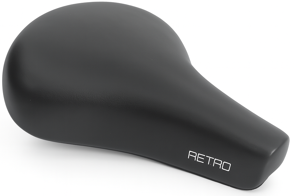 Bicycle Saddle Edge City Retro - Negro (en el mapa)