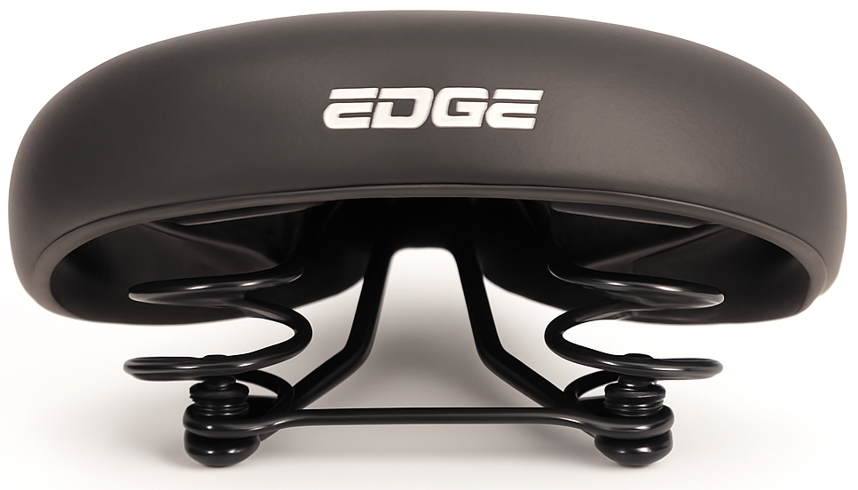 Bicycle Saddle Edge City Retro - Negro (en el mapa)