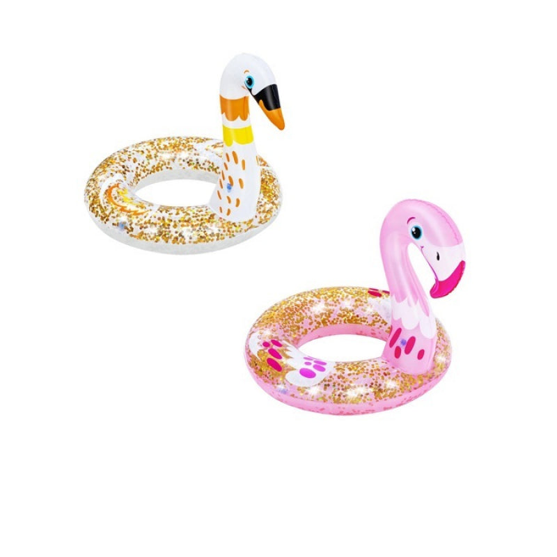 Varie marche di salvagente uccelli glitterati (2 ass.)