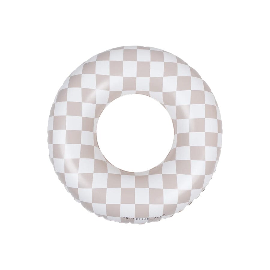 Checkmate beige Swimband Ø 55 cm
