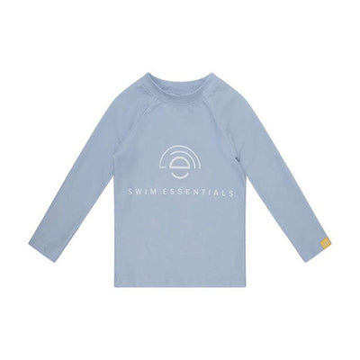 Pure tones | lichtblauw uv zwemshirt met lange mouwen