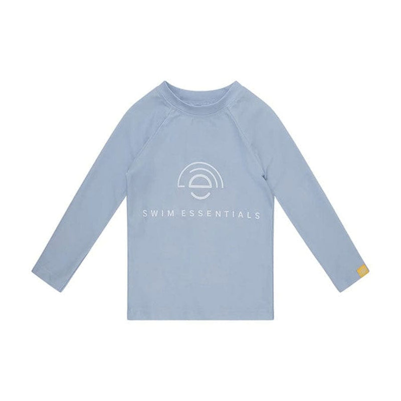 Toni puri | Camicia da nuoto UV azzurra con maniche lunghe