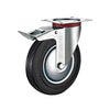 Tarso Swivel + Brake 200 mm. nero