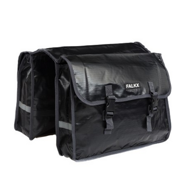 Falkx FALKX Black Bull Bag Bisonyl nero doppio. dimensioni: (2x) 39x9x30. Capacità totale: 20L