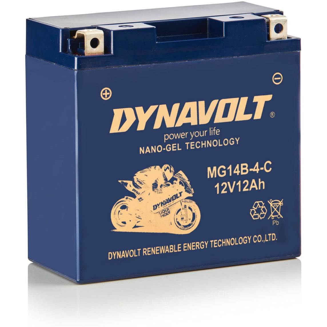 Dynavolt accu mg14b-4-c (yt14-b4)
