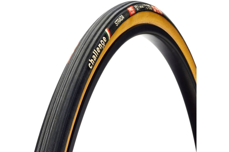 Sfida Strada pro tubolare 700x27c marrone nero
