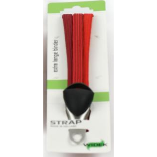 WAREK 003198 TrioBinder 28 pulgadas Soporte de acero inoxidable Rojo en el mapa