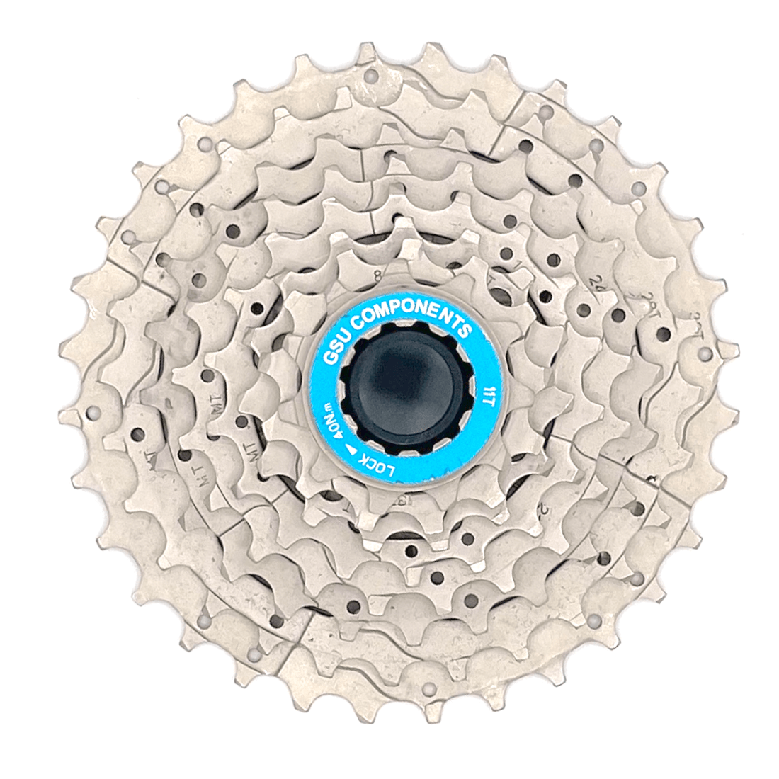 GSU Cassette a 8 velocità 11-32 dente d'argento