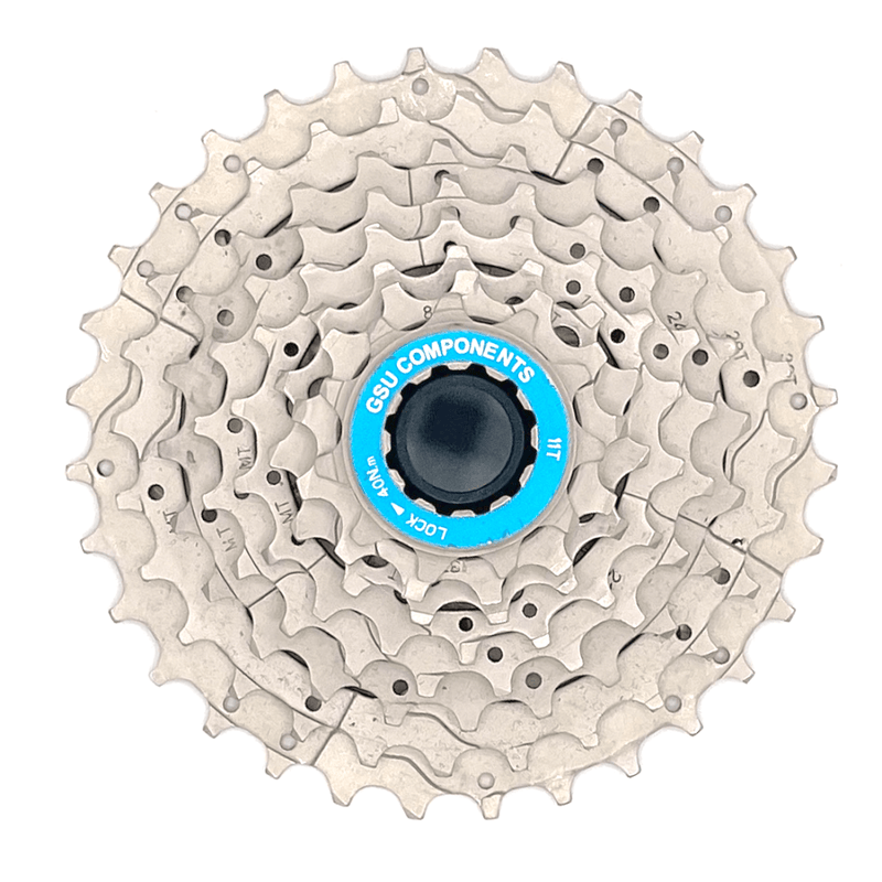 Cassette GSU de 8 velocidades 11-32 Tooth Silver