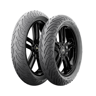 Michelin Buitenband 100 80 -14 City Grip Saver 48S Front Rear TL