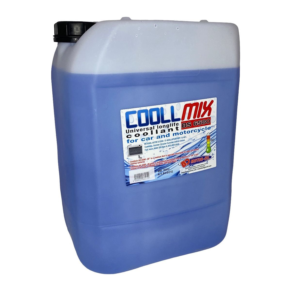 Rediale per olio per motore BO Bo Coolmix -26C (20L)