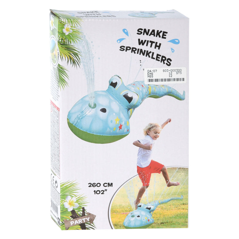 Snake spruzzatore gonfiabile, 260 cm